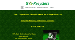 Desktop Screenshot of go-recyclers.com