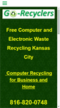 Mobile Screenshot of go-recyclers.com